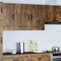Armoire colonne gris en hevea, style moderne, rangement spacieux