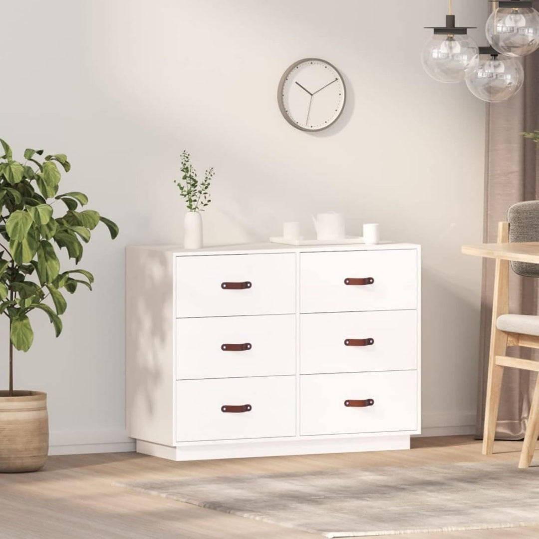 Vaisselier gris clair 102 x 43 x 16 cm, structure metallique