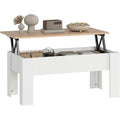 Moderne table basse gris clair 50 x 100 x 45 cm