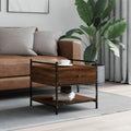 Table pratique basse gris 50 x 50 x 50 cm