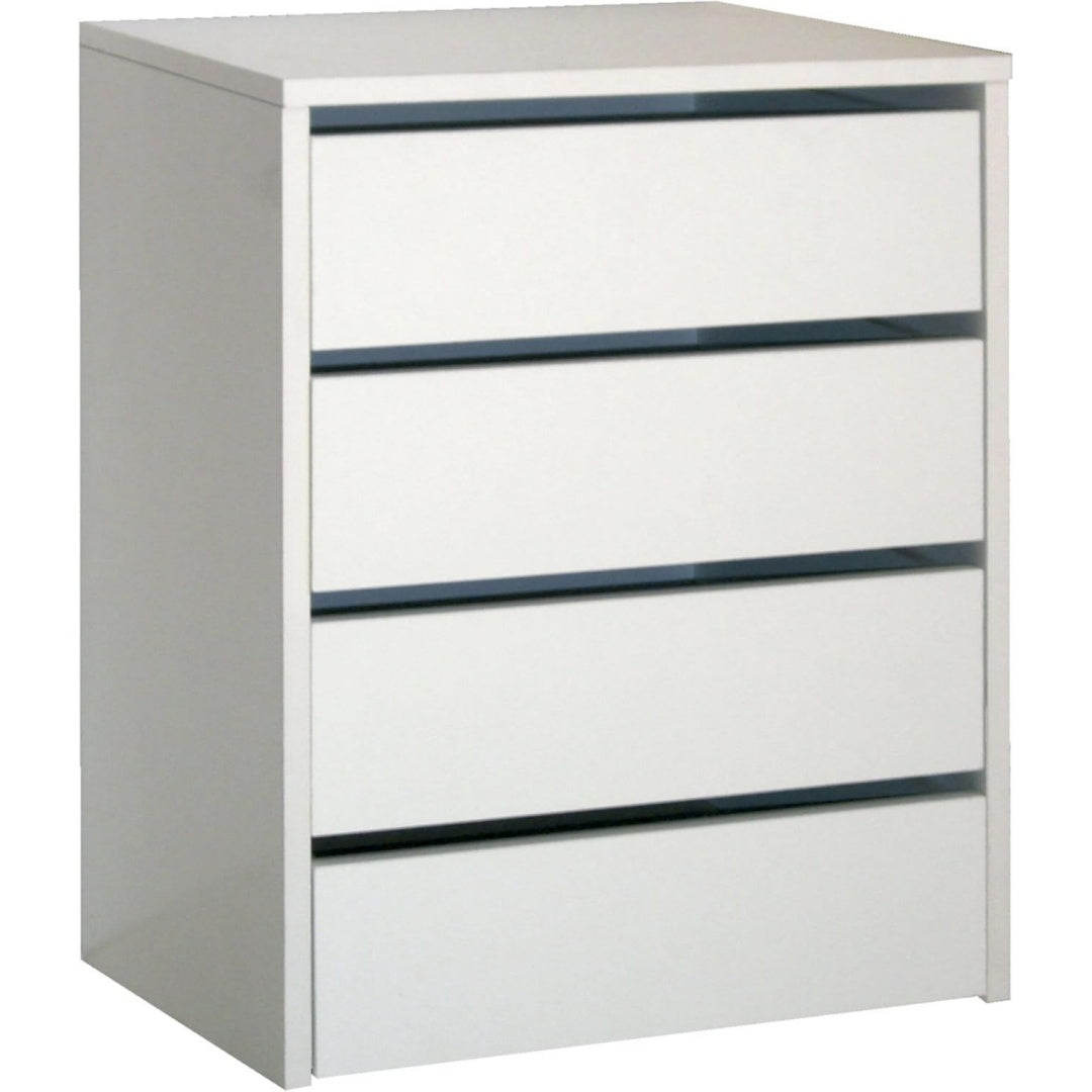 Armoire de rangement en bois gris clair parfaite dressing