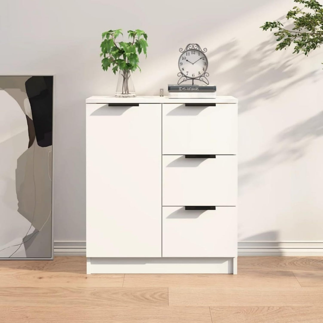 Buffet gris clair authentique minimaliste 60 x 30 x 70 cm