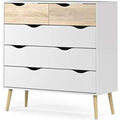 Commode minimaliste gris clair 100 x 20 x 40 cm