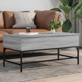 Grise table basse grand espace de rangement