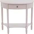 Grande table console gris clair