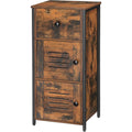 Penderie marron en bois, style industriel 34.3 x 30 x 75 cm
